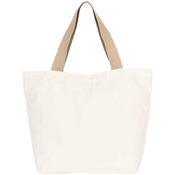 Kimood Large Recycled Flat-Bottom Shopping Bag Thumbnail
