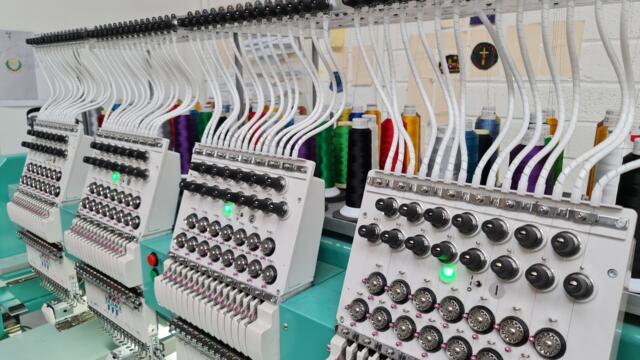 Industrial Embroidery Machine