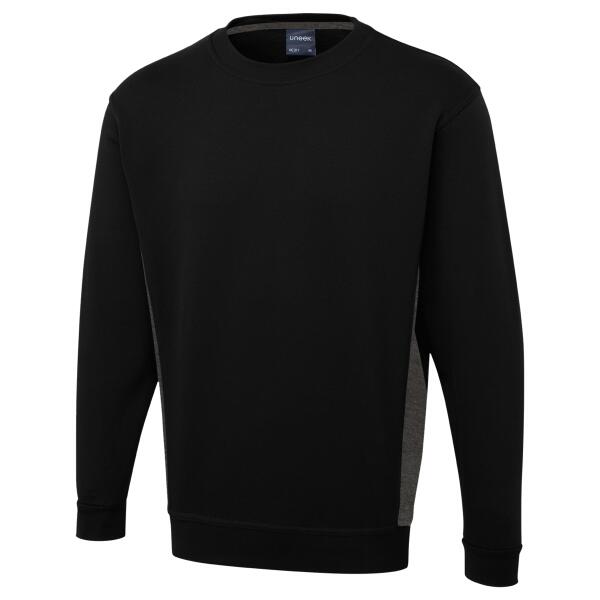 Uneek Two Tone Sweatshirt UC217 Two Tone Sweatshirt Thumbnail