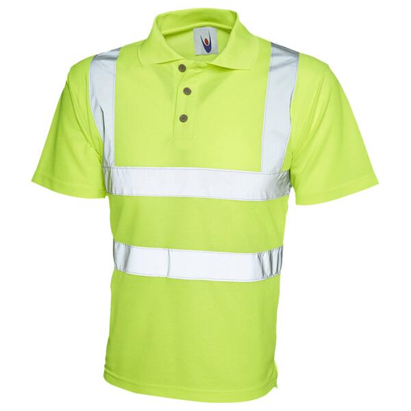 Uneek Hi-Viz Polo Shirt UC805 Hi-Viz Polo Shirt Thumbnail