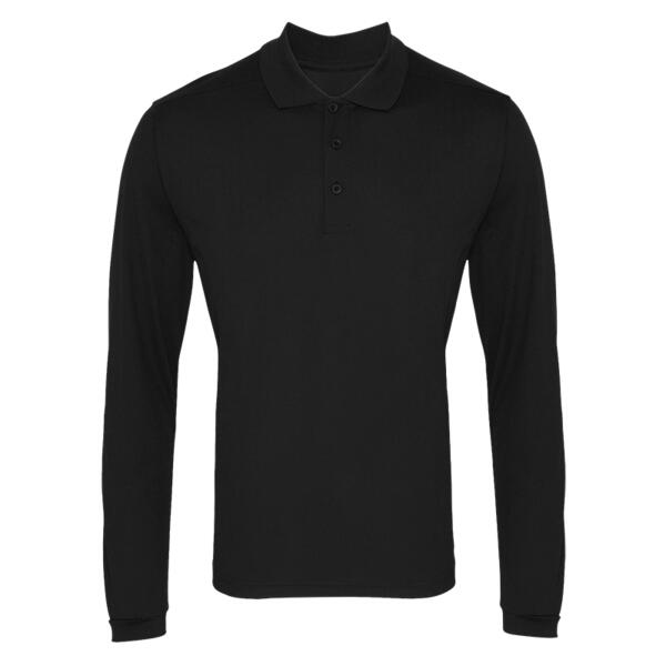 Premier Premier Long Sleeve Coolchecker® Piqué Polo Shirt PR617 Premier Long Sleeve Coolchecker® Piqué Polo Shirt Thumbnail